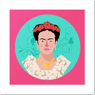 Cute Frida Kahlo Posters and Art